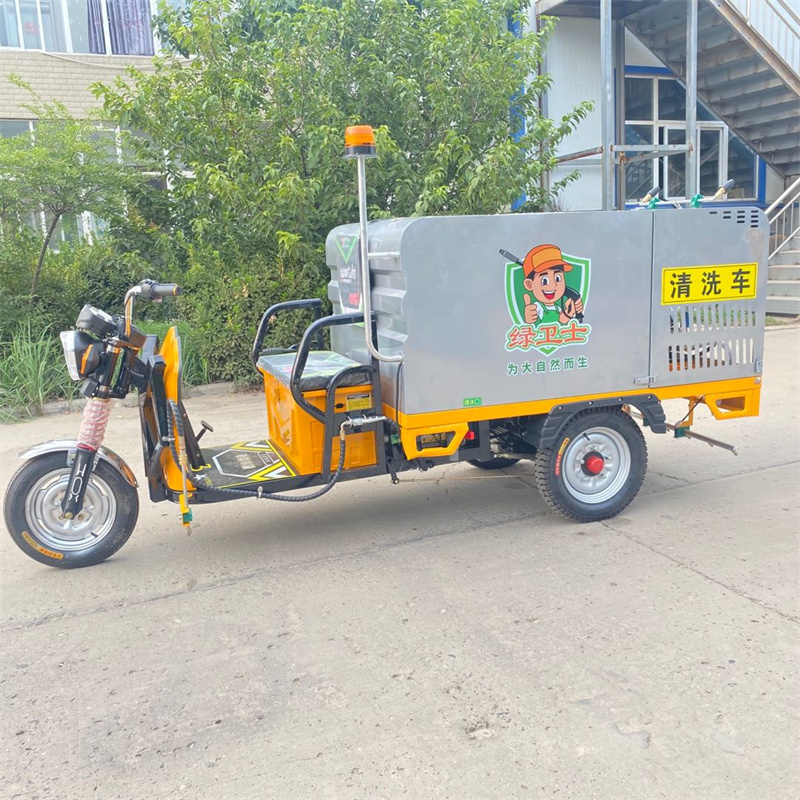 平顶山电动高压冲洗车CX700A（不锈钢箱体）